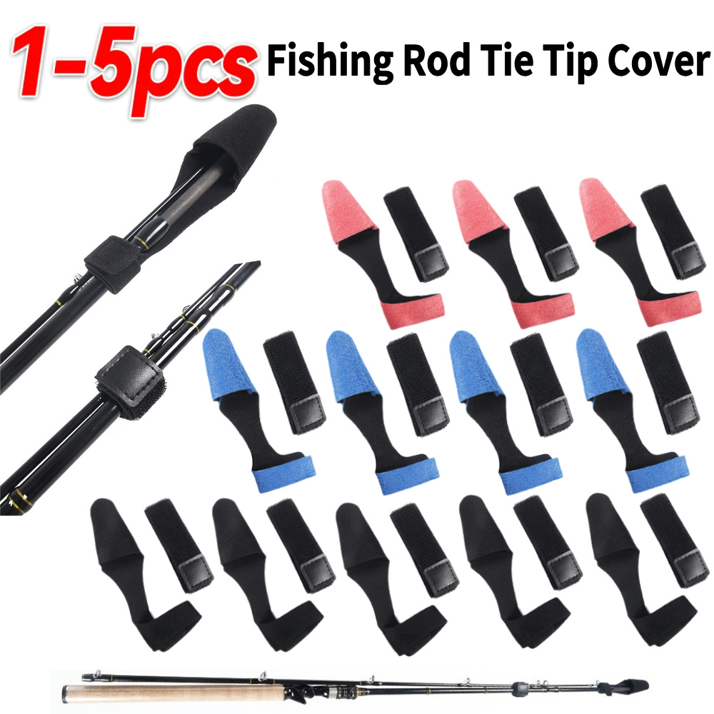 Fishing Line Box - 1-5PCS Fishing Rod Tie Tip Cover