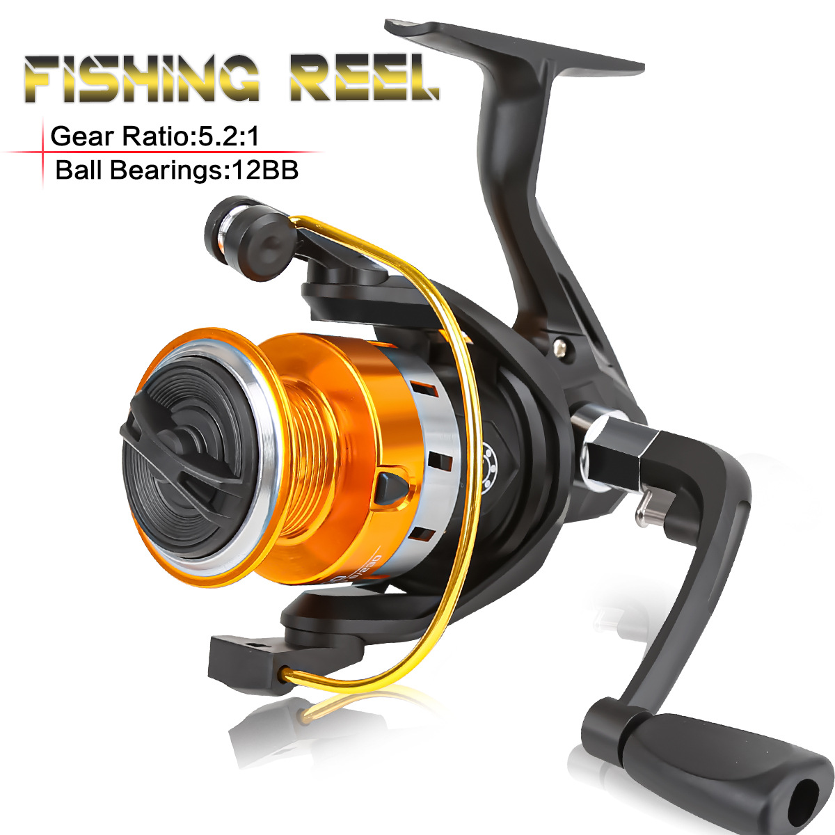 Ice Fishing Line - Spinning Reel With Metal Spool Long