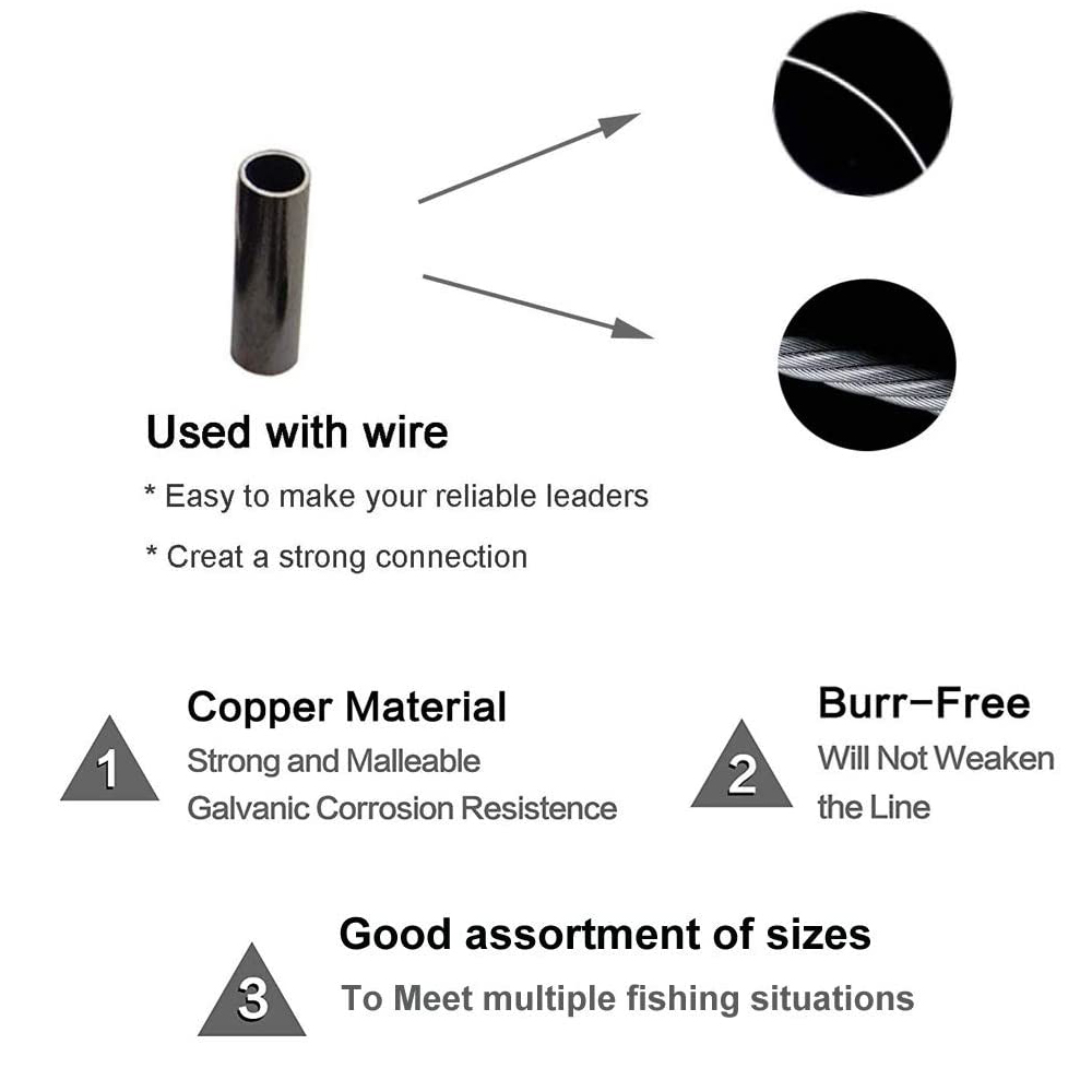 180Pcs/Box 0.6mm-1.4mm Copper  - огляд і ціна Fishing Line Box