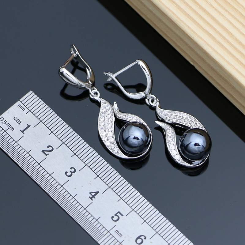 Black Pearls 925 Silver Jewelr - огляд і ціна Freshwater Line