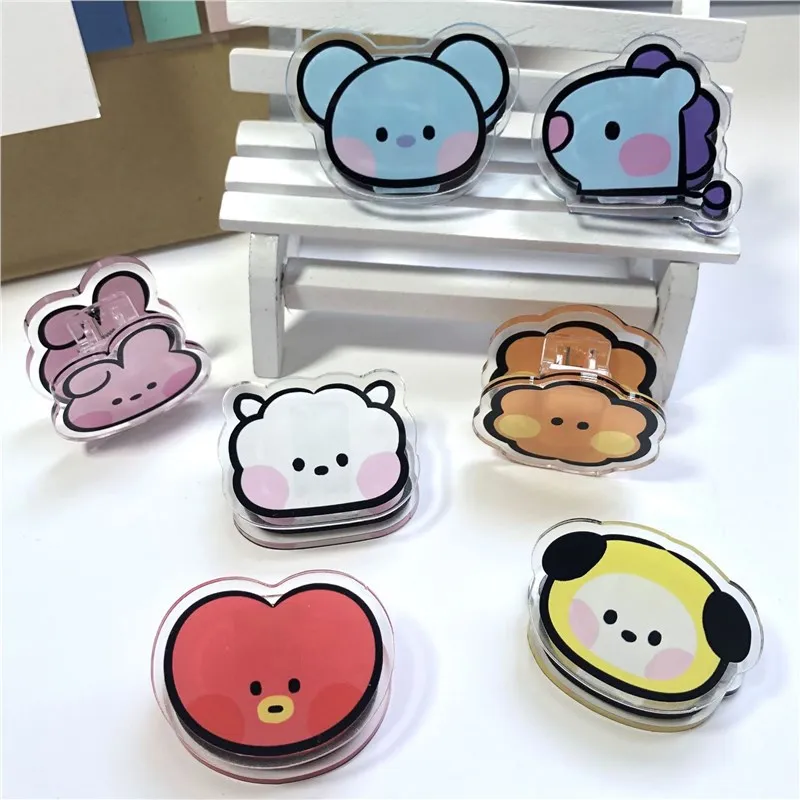 Kawaii BT21 Memo Clip Acrylic  - огляд і ціна Tippet Line