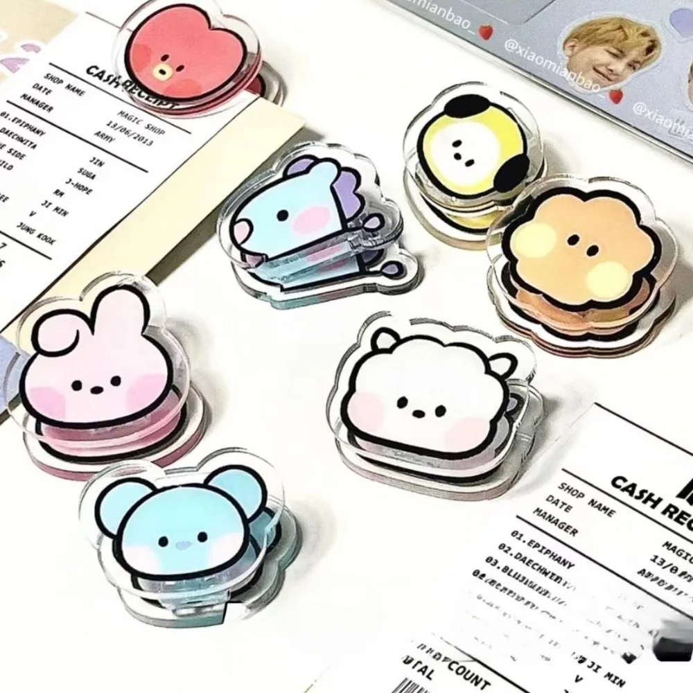 Kawaii BT21 Memo Clip Acrylic  - огляд і ціна Tippet Line