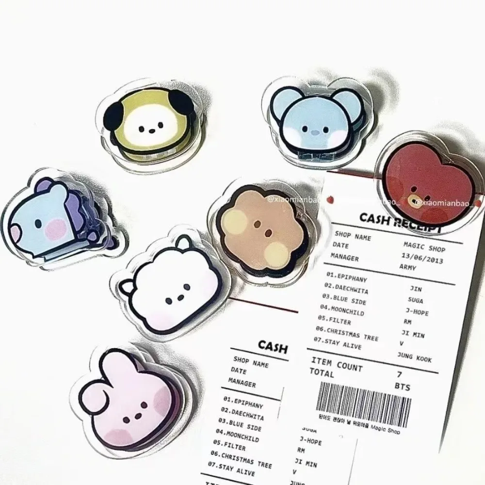 Kawaii BT21 Memo Clip Acrylic  - огляд і ціна Tippet Line