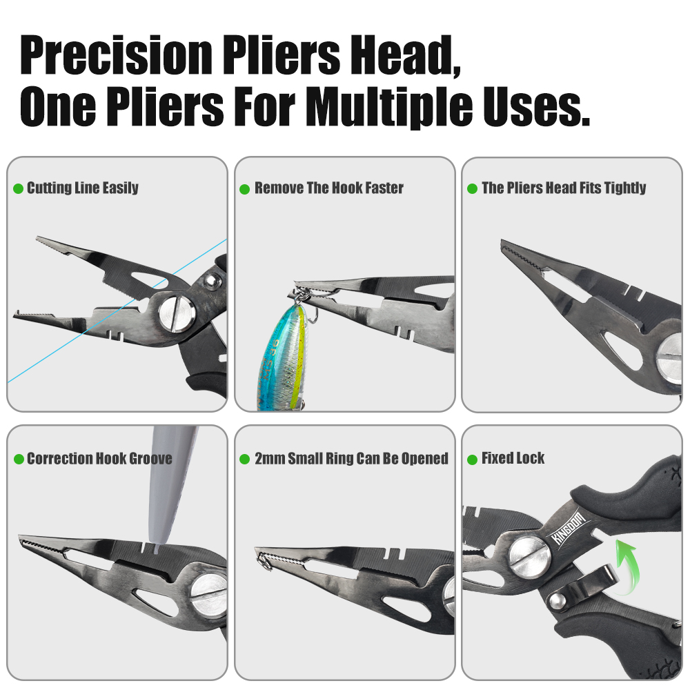 Kingdom Fishing Pliers Multifu - огляд і ціна Fishing Line Cutter
