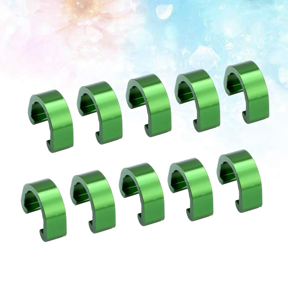 10Pcs Bike Cable Holder Alumin - огляд і ціна Tippet Line