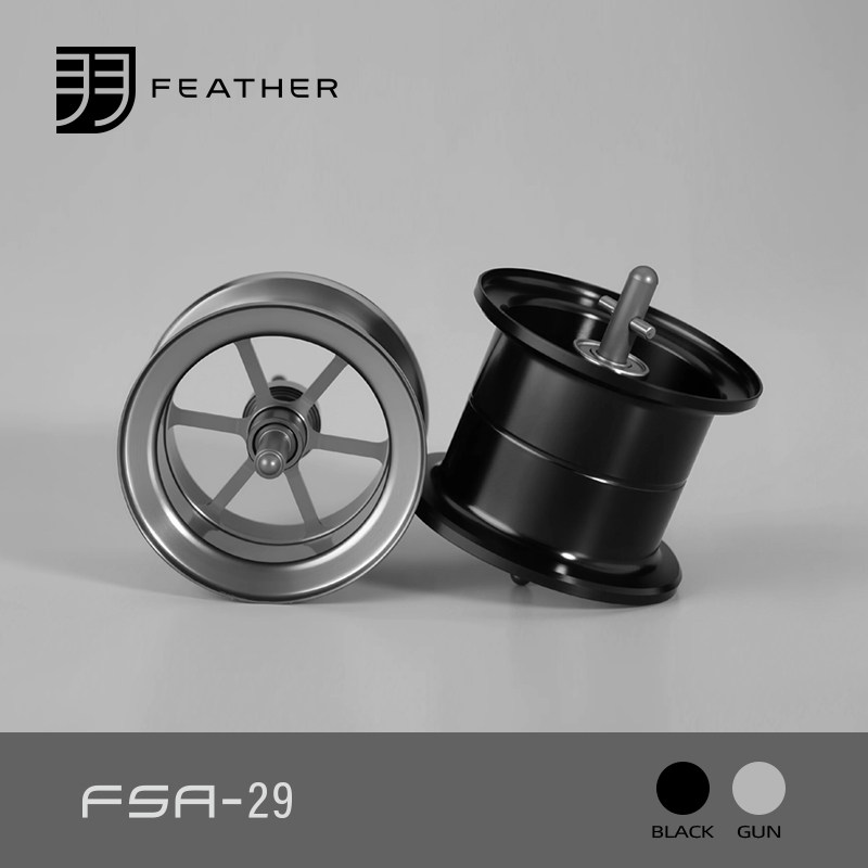 FEATHER Modified Fishing Reel  - огляд і ціна Fluorocarbon Line