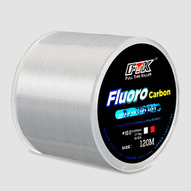 120M Fishing Line 0.14mm-0.6mm - огляд і ціна Fluorocarbon Line