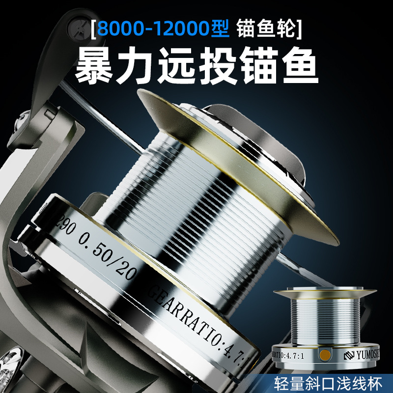 Metal Spinning Fishing Reel Lo - огляд і ціна Ice Fishing Line
