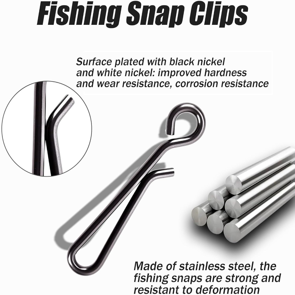 100Pcs Stainless Steel Fishing - огляд і ціна Freshwater Line