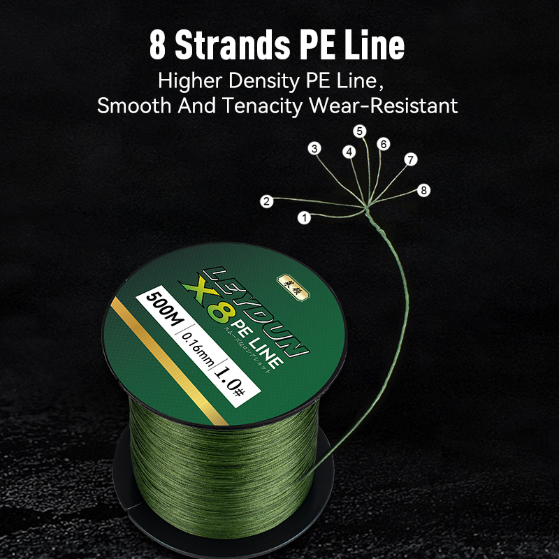 LEYDUN 500m Micro New Fishing  - огляд і ціна Copolymer Line