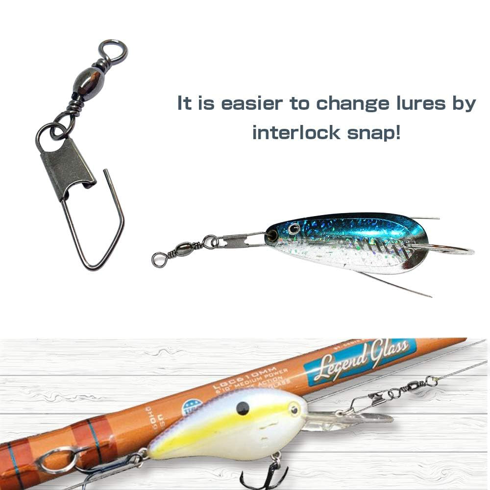 50Pcs Stainless Steel Snap Swi - огляд і ціна Freshwater Line