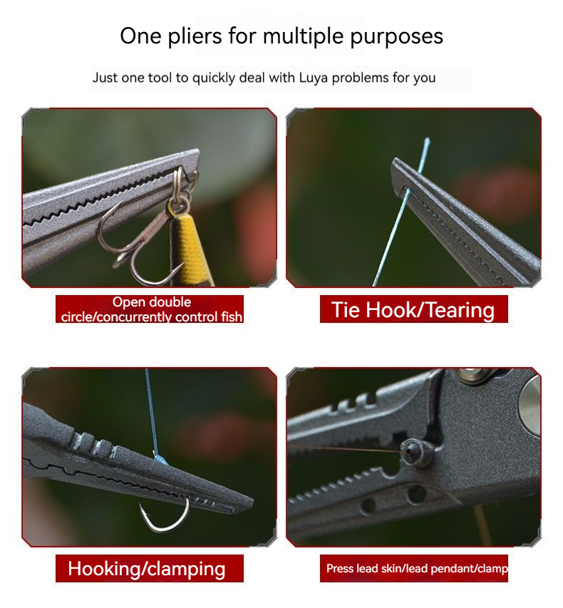 High-Precision Luya Pliers Mul - огляд і ціна Fishing Line Cutter