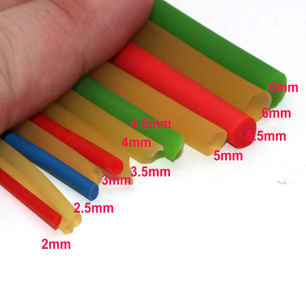 10/20m Diameter 2mm 3mm Latex  - огляд і ціна Monofilament Line