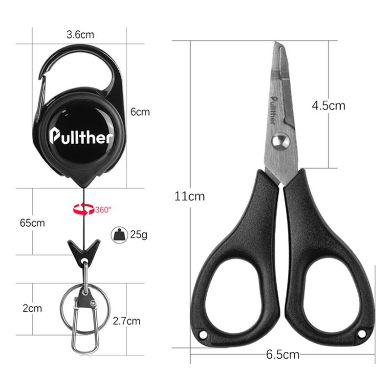 Pullther Braid Line Scissor Fi - огляд і ціна Fishing Line Box