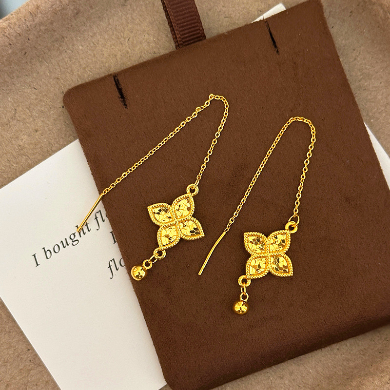 Fashion 18kt Gold Four Leaf Cl - огляд і ціна Freshwater Line