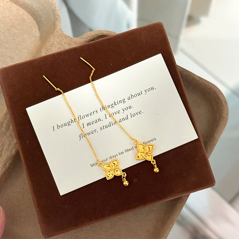 Fashion 18kt Gold Four Leaf Cl - огляд і ціна Freshwater Line