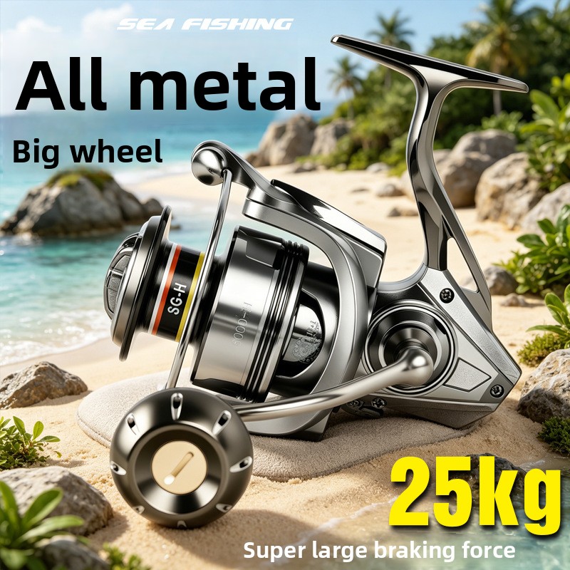 Premium full metal spinning re - огляд і ціна Ice Fishing Line