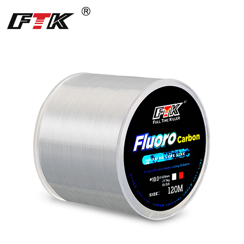 FTK 120m Fishing Line 0.2mm-0. - огляд і ціна Fluorocarbon Line
