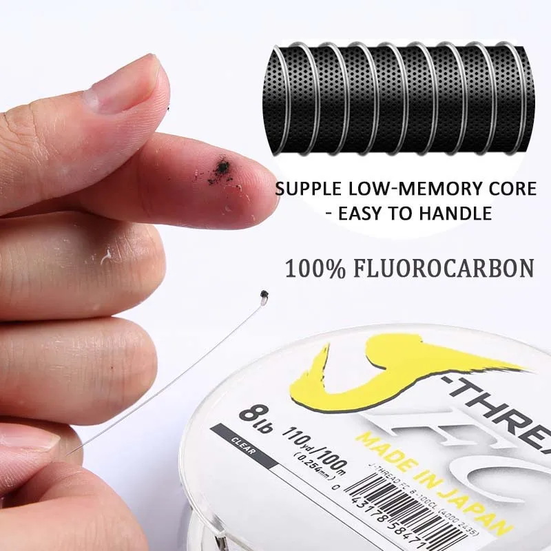 DaiwaJ-Fluoro Fluorocarbon Lea - огляд і ціна Fluorocarbon Line