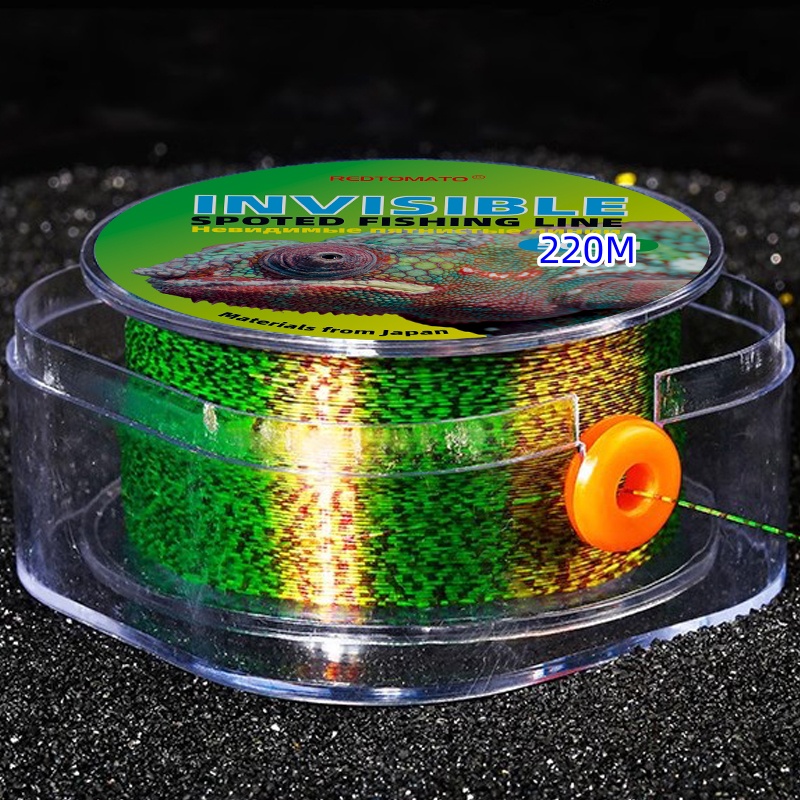 220 Meters Spotted Line Fluoro - огляд і ціна Fluorocarbon Line