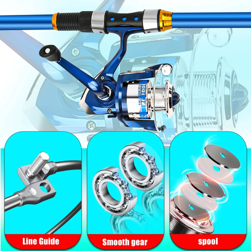 2.1-3.6M Telescopic Glass Fibe - огляд і ціна Freshwater Line