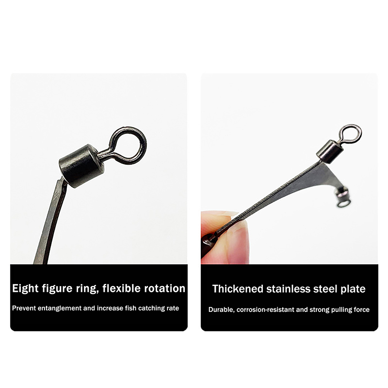10Pcs/Lot 3 Way Swivels Connec - огляд і ціна Saltwater Line