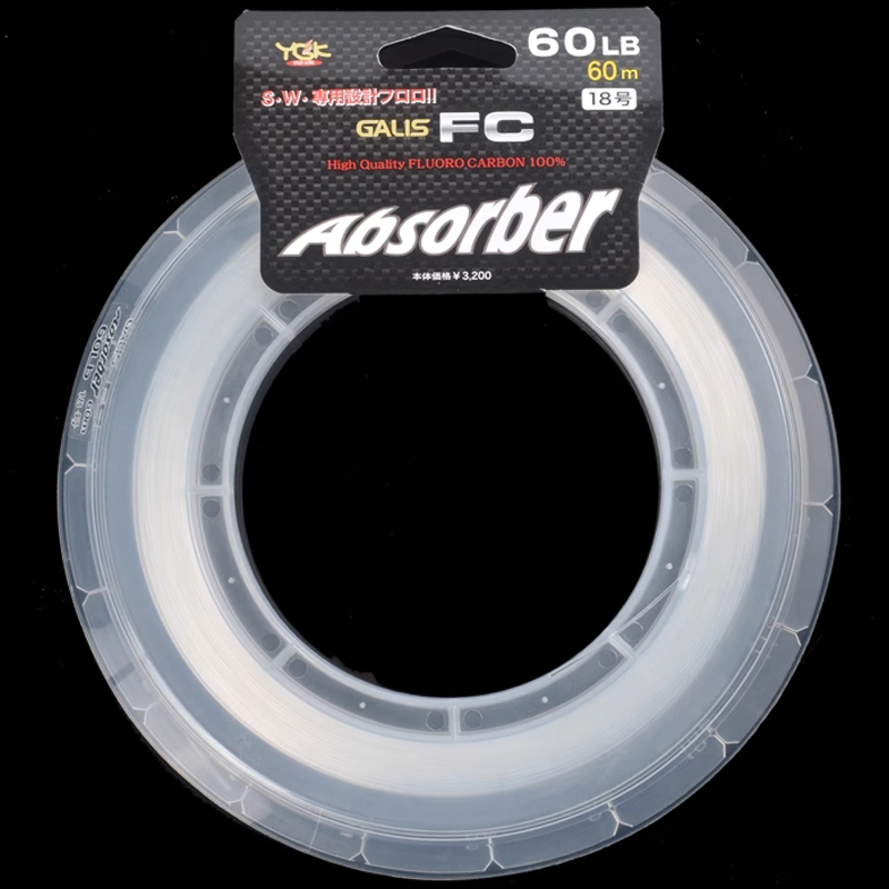 YGKFC Galis FC Absorber 100% F - огляд і ціна Fluorocarbon Line