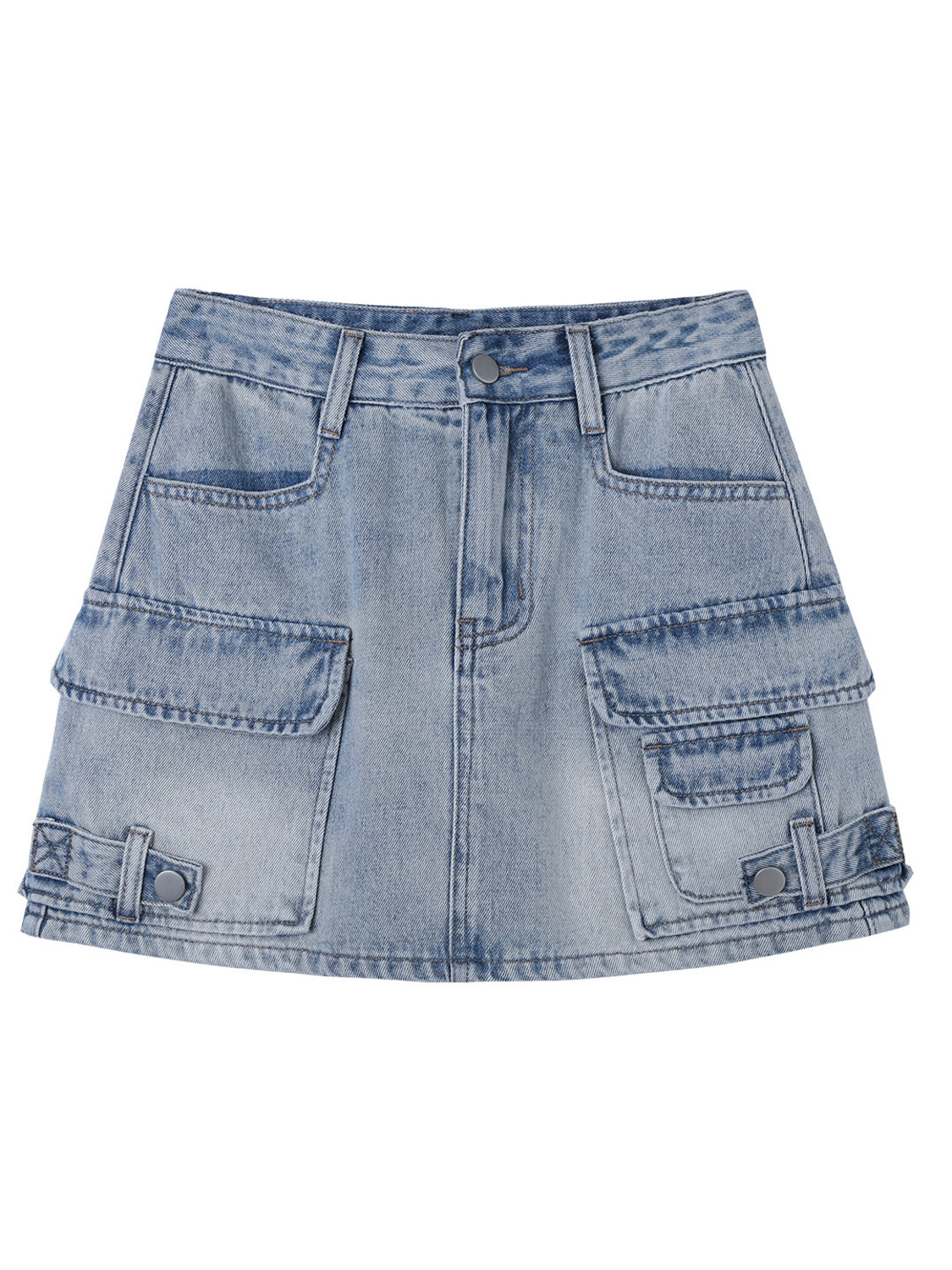 Women High Waist Cargo Denim M - огляд і ціна Fly Line