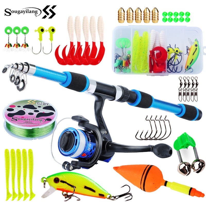 Sougayilang Kids Fishing Pole  - огляд і ціна Freshwater Line