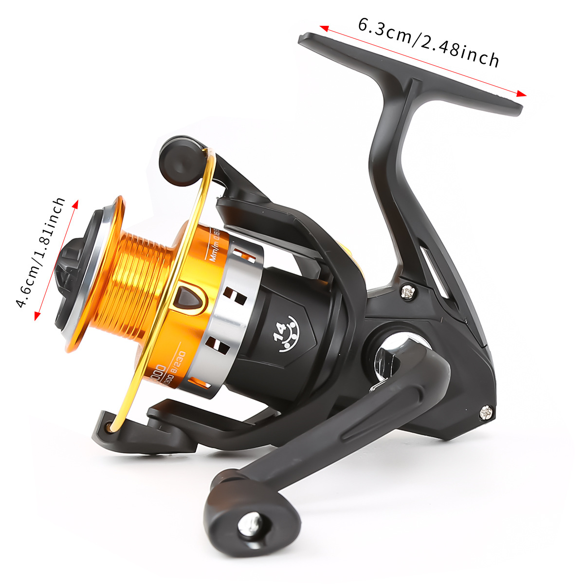 Spinning Reel With Metal Spool - огляд і ціна Ice Fishing Line