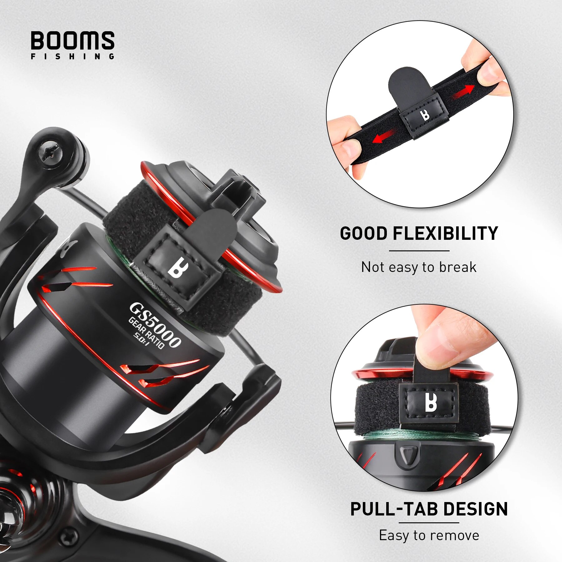 Booms Fishing SB1 4Pcs Spinnin - огляд і ціна Fishing Line Box