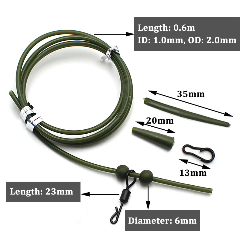 3x Pre Rigged Rig Tube Helicop - огляд і ціна Leader Line
